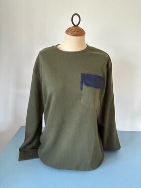 Nomad mens sweatshirt green size L